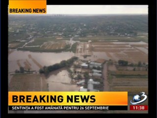 DEZASTRUL DIN GALATI VAZUT DIN ELICOPTER