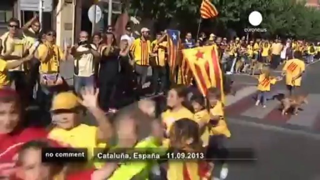 Indépendance: les Catalans forment une... - no comment