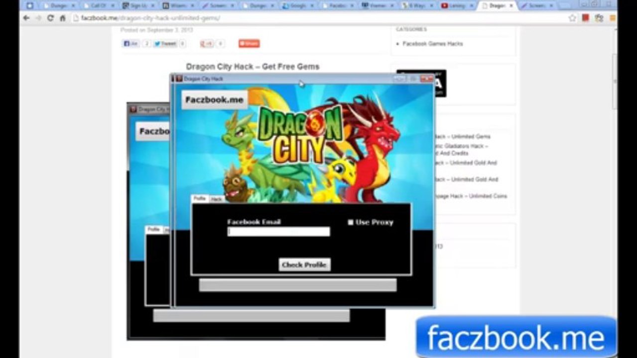 Dragon City Hack - Gems Adder Cheat