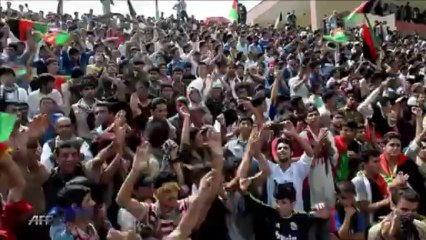 Kabul celebrates South Asian football title