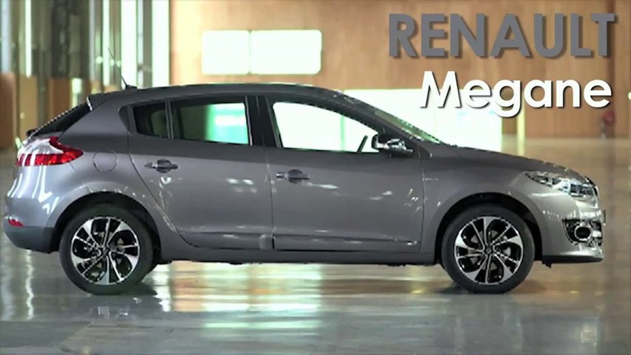 La Renault Mégane restylée en vidéo - 2013