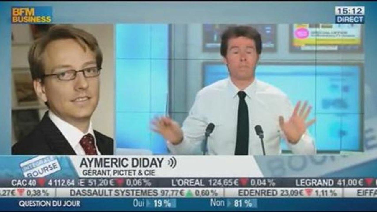 Retour des dividendes et hausse des flux sur les marchés européens : Aymeric Diday, dans Intégrale Bourse - 12/09