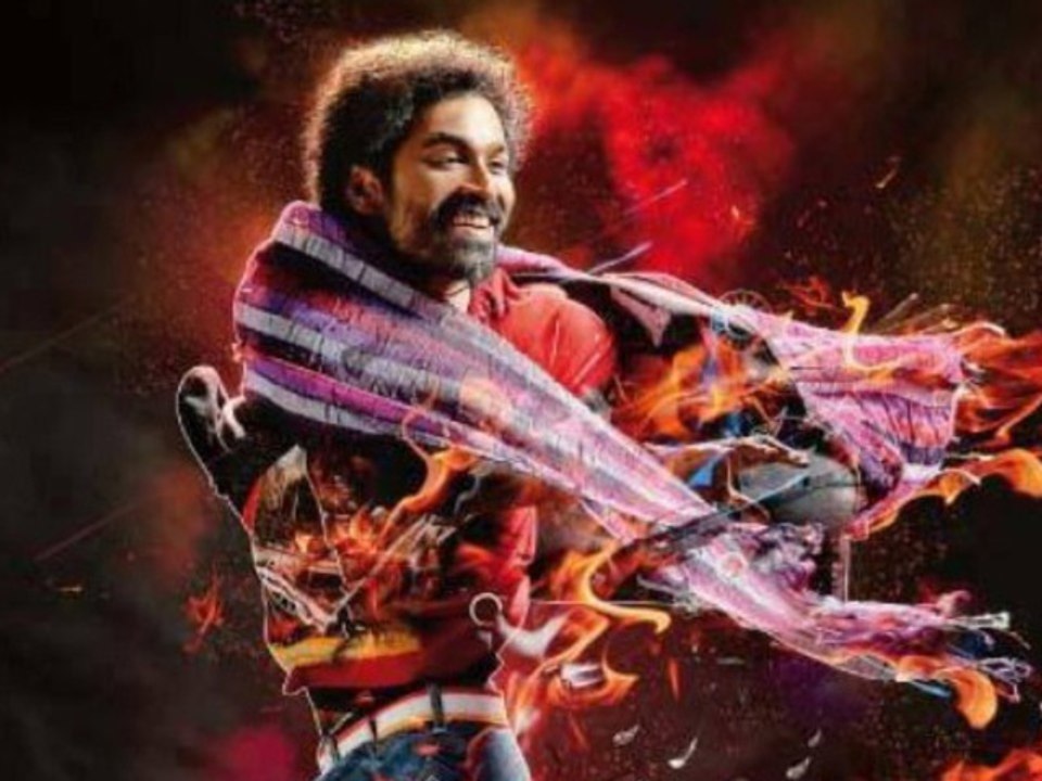 Tamil Star Dhanush's Anegan First Look