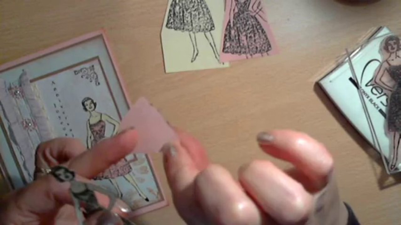 Scrap : Tutoriel : Montage personnage tampon sans colorisation