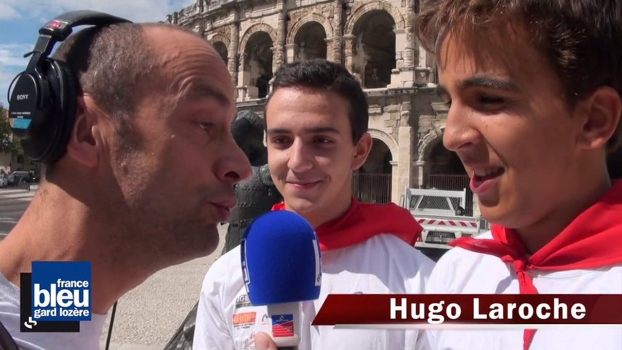 Hugo Laroche au cœur de la Féria des Vendanges de Nîmes - Vidéo Dailymotion