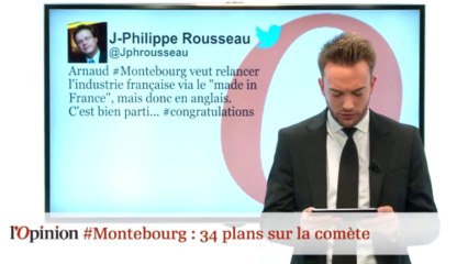 #tweetclash : #Montebourg : 34 plans sur la comète