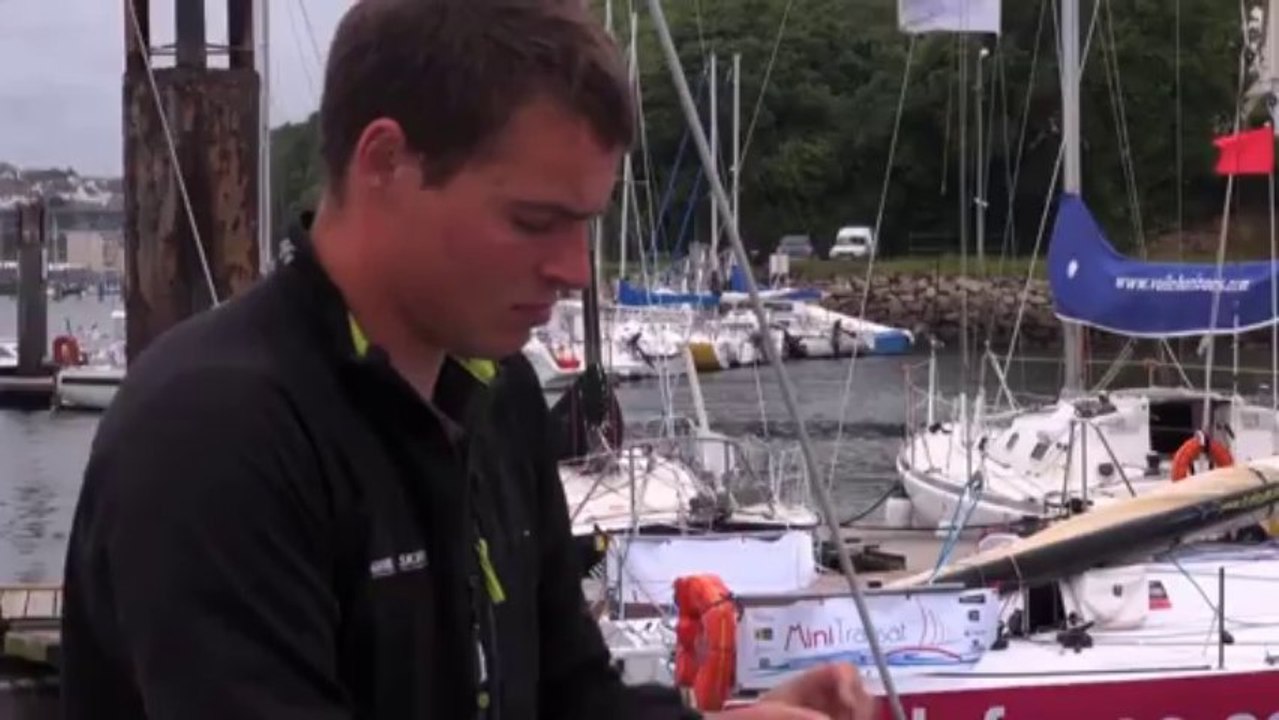 Interview Louis SEGRE, skipper Mini Transat 2013