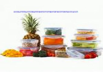 104 Piece Plastic Food Container Set