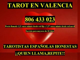Lectura de cartas del tarot en Valencia
