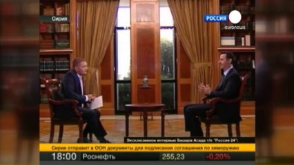 Al Asad dice que pondrá las armas químicas bajo...