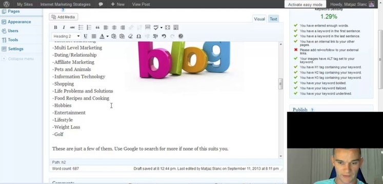 Search Engine Optimization For Dummies - On Page SEO