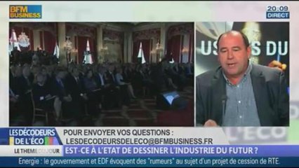 Est-ce à l'État de dessiner l'industrie du futur ? dans Les décodeurs de l'éco - 12/09 4/5