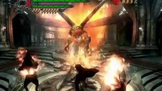 devil may cry 4 - 09 / yamato et le combat contre le sauveur (extérieur)