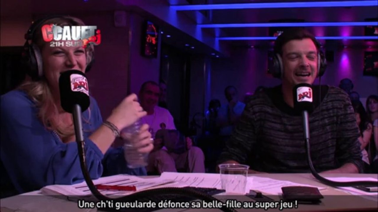 Une ch'ti gueularde défonce sa belle-fille au super jeu ! - C'Cauet sur NRJ