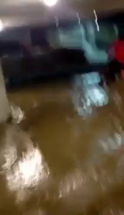 Tunnel flooding at University of Colorado Campus