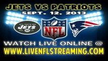 Live Stream New York Jets vs New England Patriots NFL Football Week 2