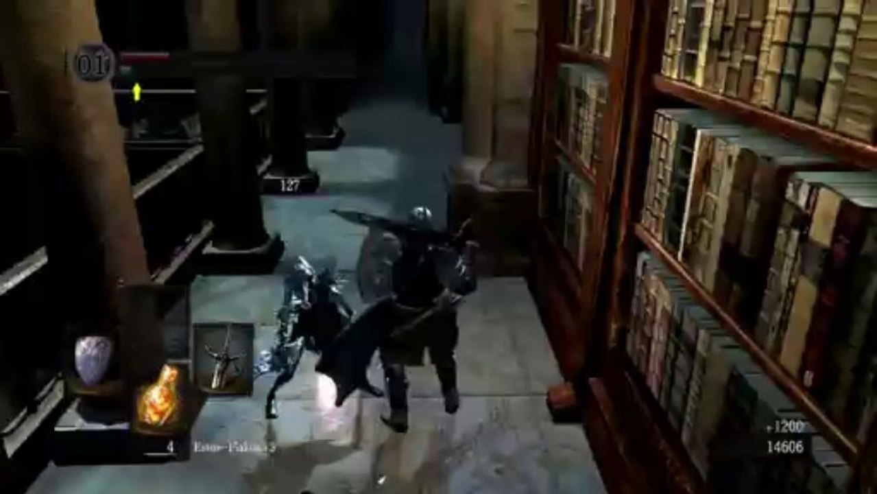 Let's Play Dark Souls [BLIND] (German) Part 142 - Die Bilbliothek