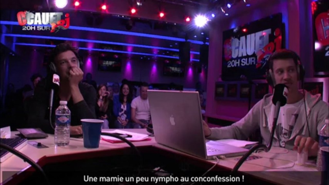 Une mamie un peu nympho au conconfession ! - C'Cauet sur NRJ