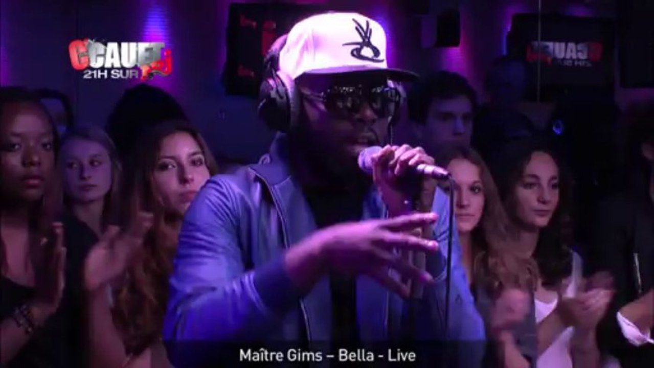 Maître Gims - Bella - Live - C'Cauet sur NRJ