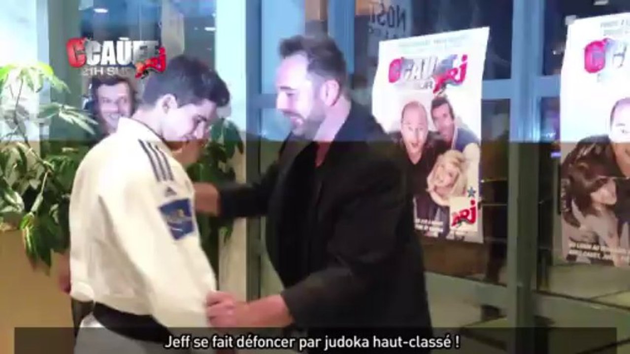 Jeff se fait défoncer par judoka haut-classé ! - C'Cauet sur NRJ