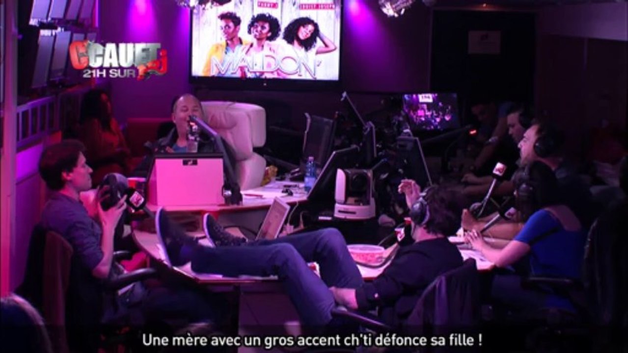 Une mère avec un gros accent ch'ti défonce sa fille ! - C'Cauet sur NRJ