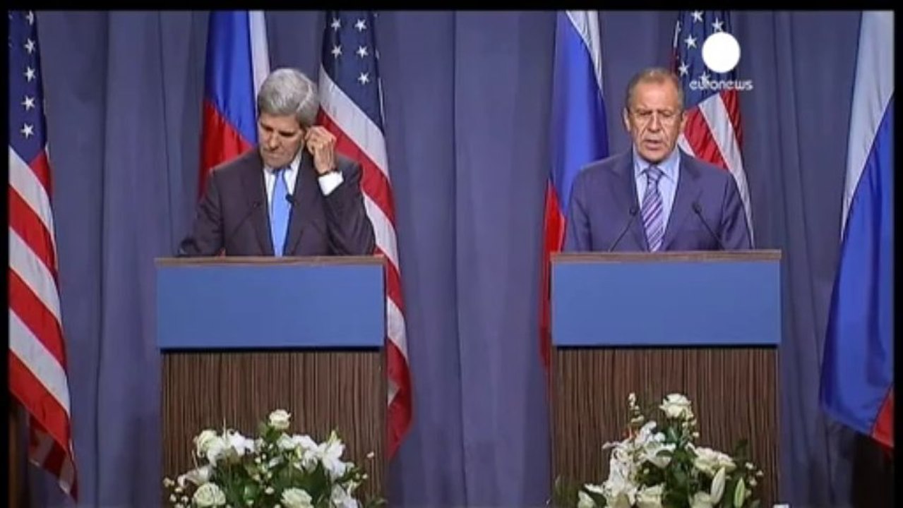 Kerry and Lavrov set the agenda for Geneva talk...