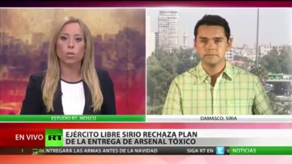 (Vídeo) Periodista de RT  El cinturón de Damasco, envuelto en combates feroces