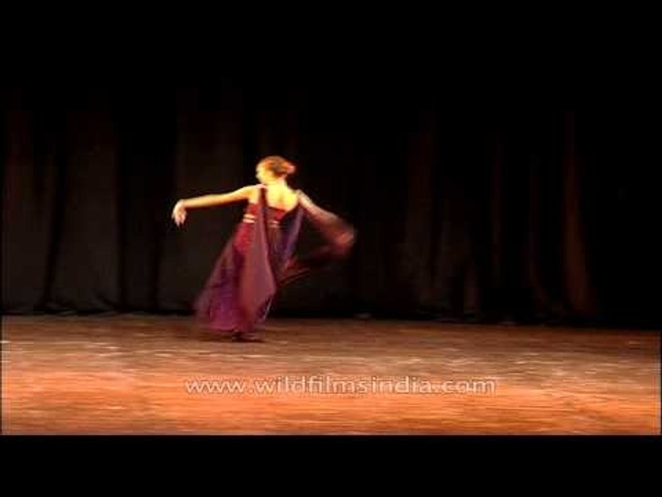 Graceful Armenian folk dance