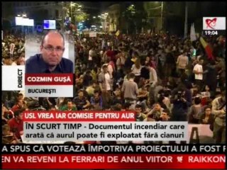 GUSA despre ROSIA MONTANA: Contract dezastruos, colportat pentru un joc bursier