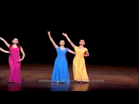 Dancing to Armenian folk music