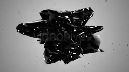 Black abstraction-logo reveal - After Effects Template