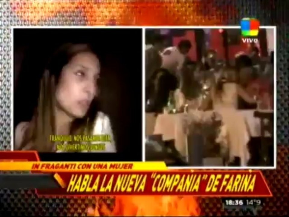 Exitoina.com - Fariña cenando con una rubia