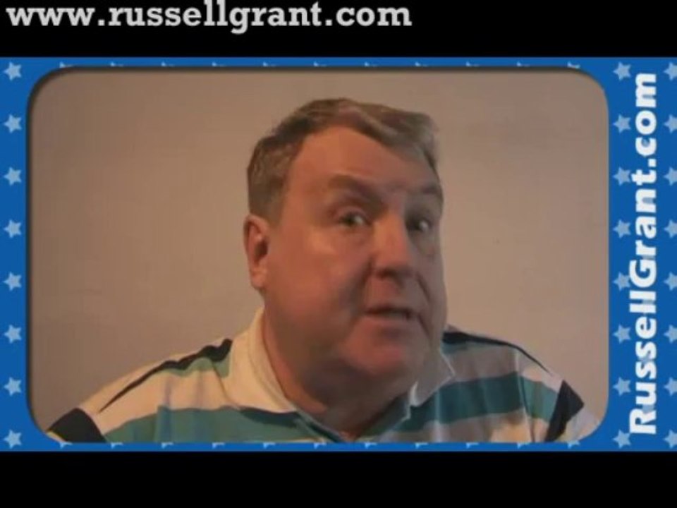 Russell Grant Video Horoscope Aquarius September Friday 13th 2013 www.russellgrant.com