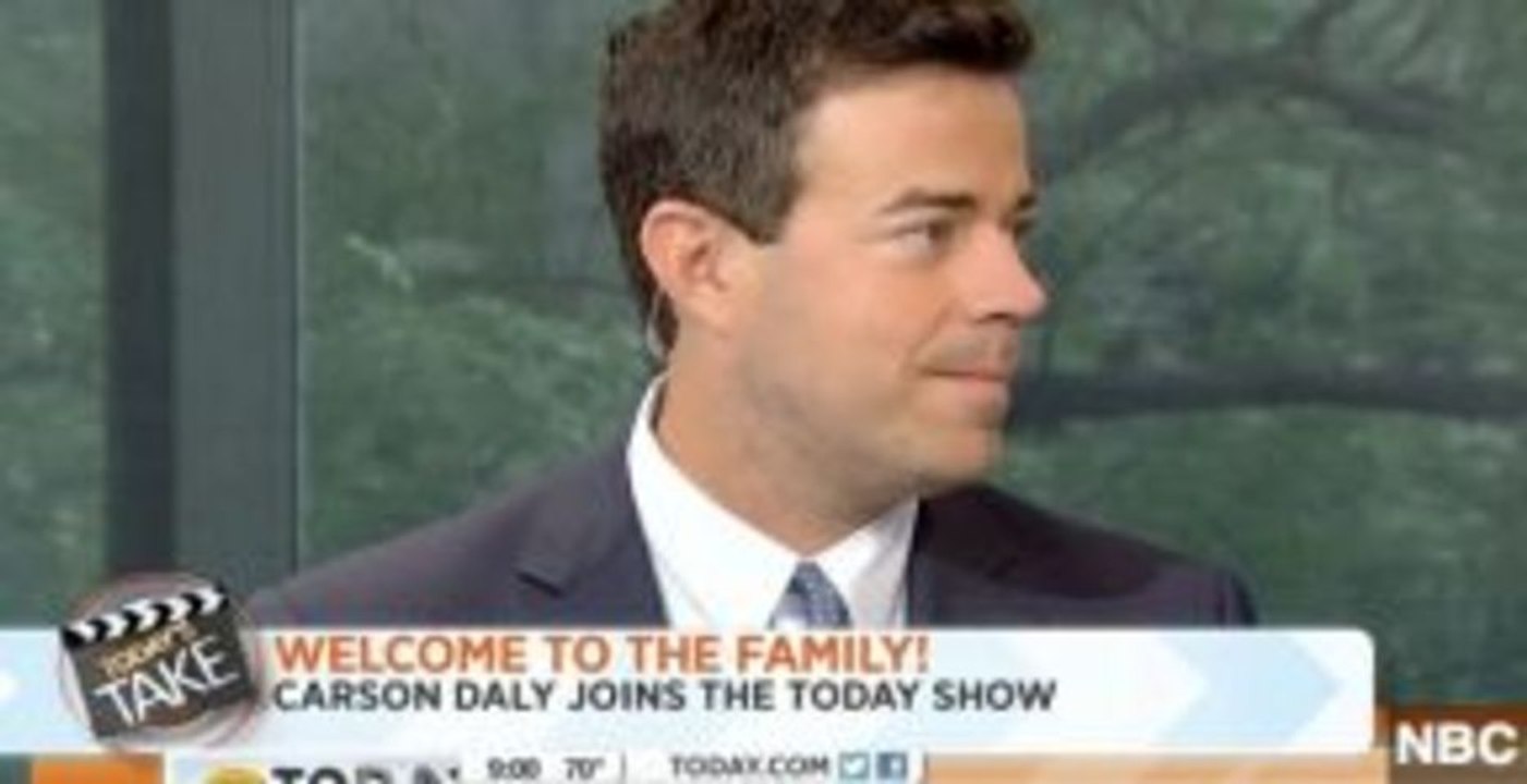 Carson Daly Joins 'TODAY'