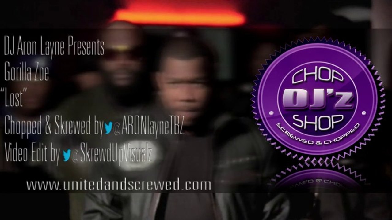 Gorilla Zoe - Lost Skrewed & Chopped Video