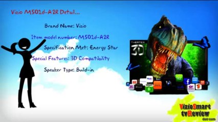 Vizio M501d-A2R 50 Inch M-series LED 3D Smart TV Review