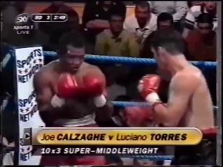 Joe Calzaghe vs Luciano Torres 1997-06-05