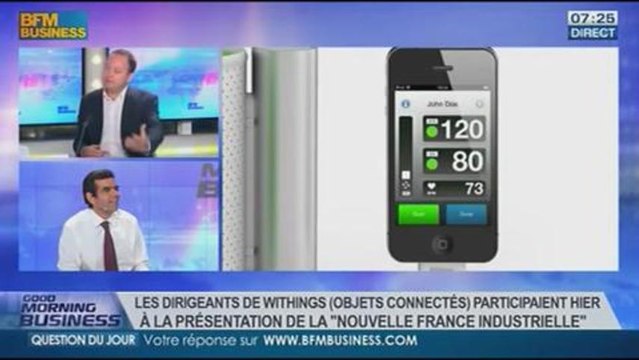 La balance connectée pour une santé assurée : Cédric Hutchings dans GMB - 13/09