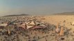 Drones eye view of Burning Man festival 2013