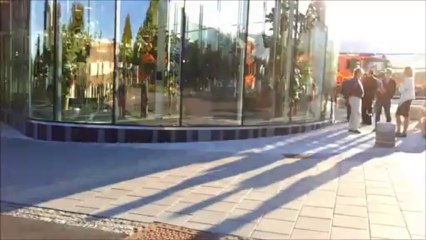 Fire at Ericsson building KI21 - Business Unit Support Solutions