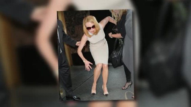 Nicole Kidman Is Knocked to the Ground By a Bicycle