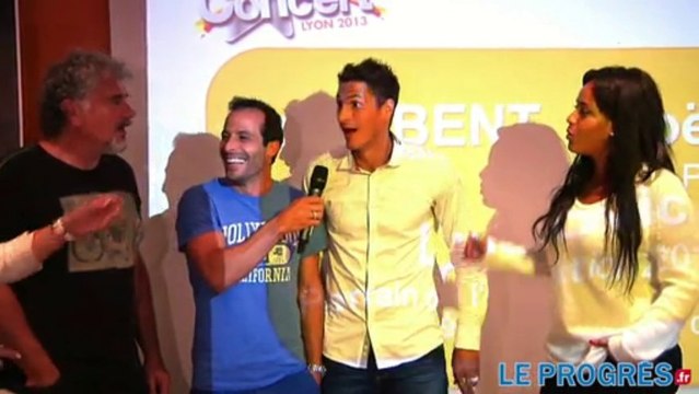 Lyon : le Foot-concert 2013 avec Amel Bent, Ludovic Giuly et Jérémy Clément