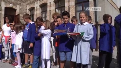 PRIMO GIORNO DI SCUOLA CON GLI ALPINI