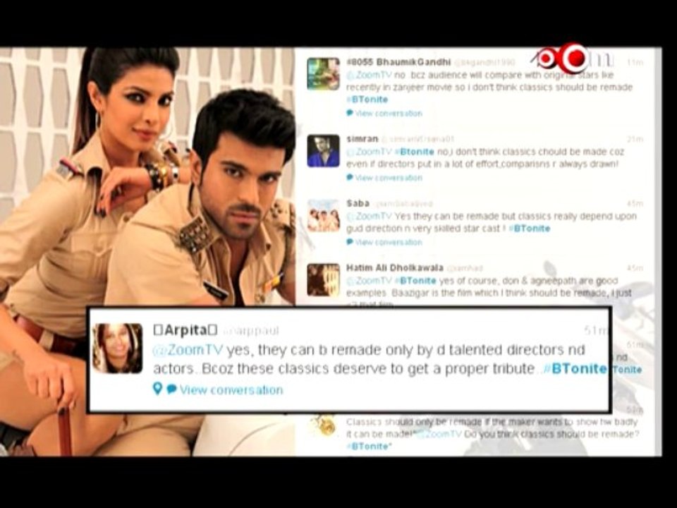 Do you think classics should be remade  Twitter Response #BTonite