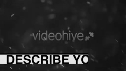 Black & White Sleek Lower Thirds - After Effects Template
