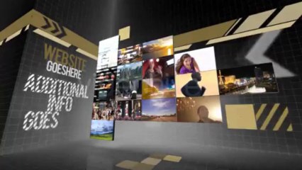 Creative Video Wall Presentation - After Effects Template