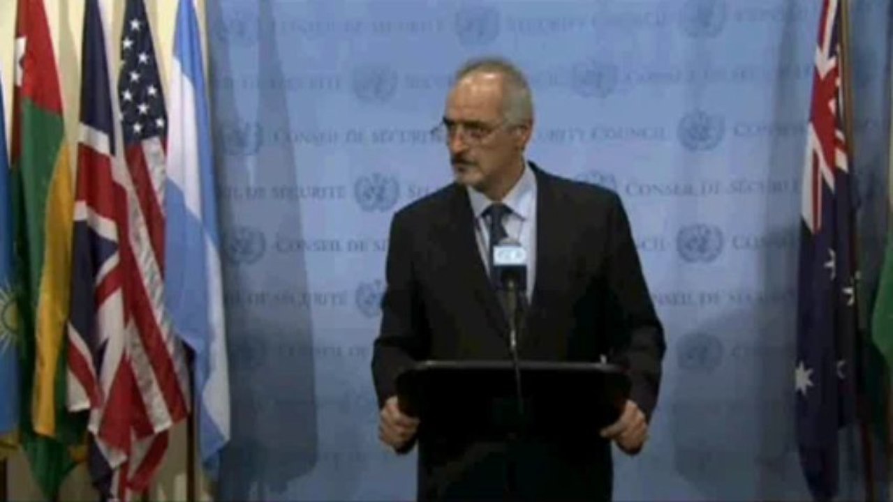 Bashar Ja'afari (Syria) - Security Council 12-09-2013