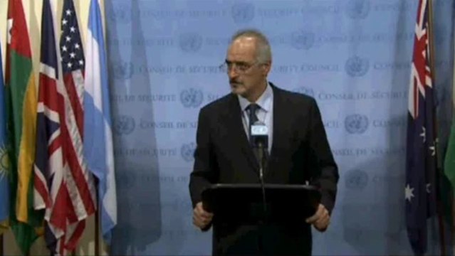 Bashar Ja'afari (Syria) - Security Council 12-09-2013