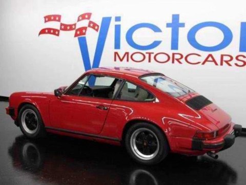 Victory Motorcars houston 1987 Porsche 911 Carrera Coupe 3.2L G50 911 COUPE