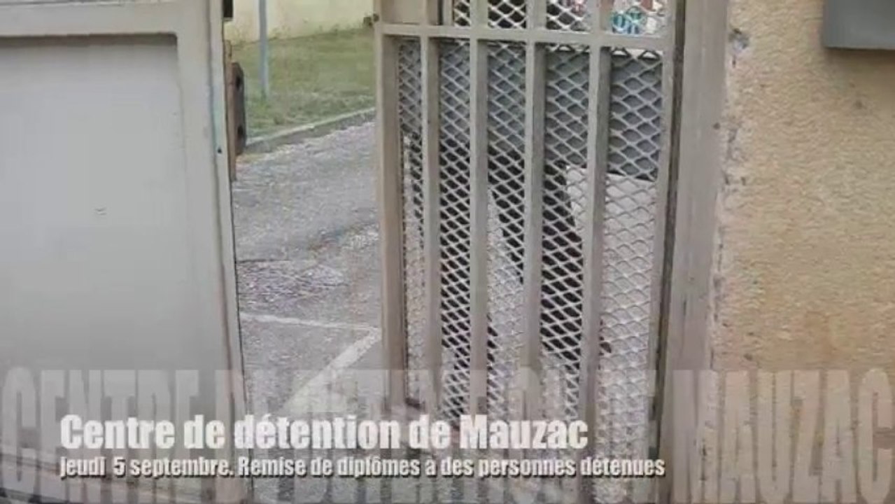 Les détenus du centre de détention de Mauzac ont passé des diplômes